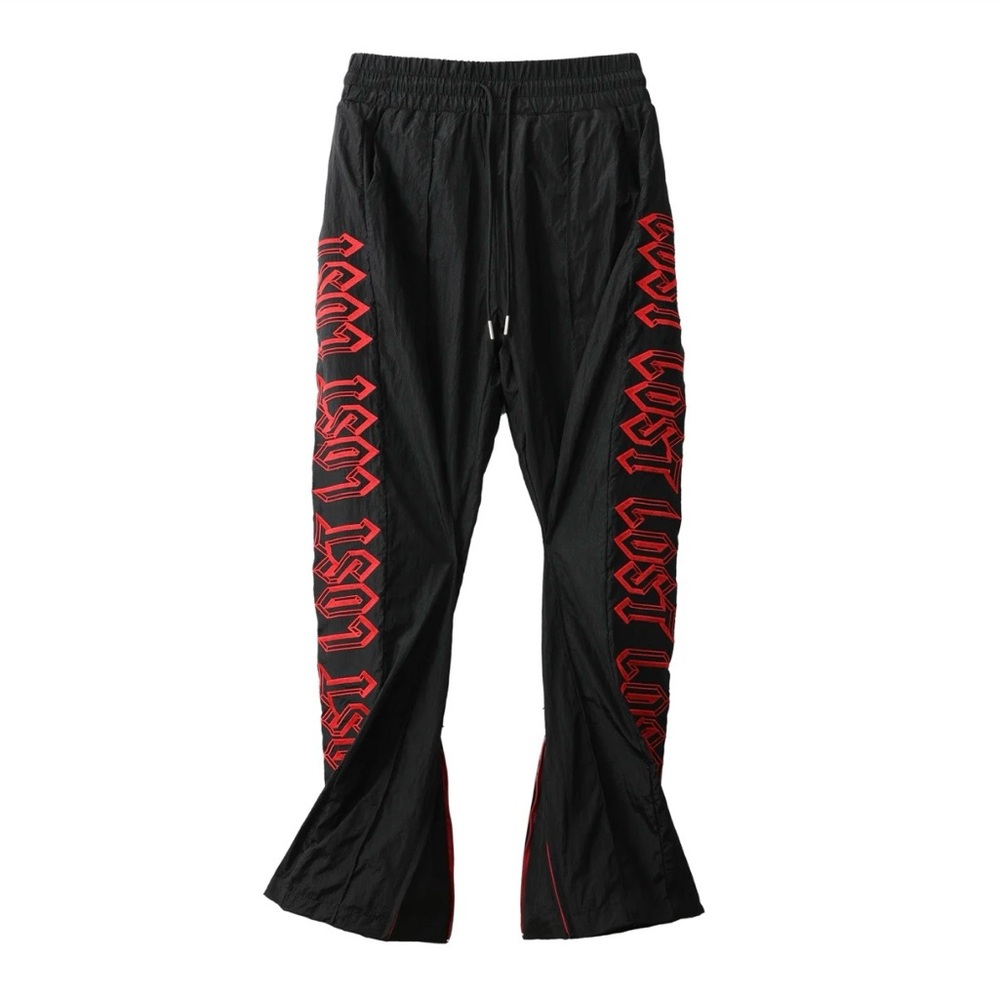LOST INTRICACY V3 Track Pants Black & Red Kids Size 6 NWT $220